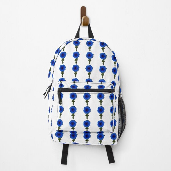 Item preview, blue flower and snake designed and sold by Meo Design.
