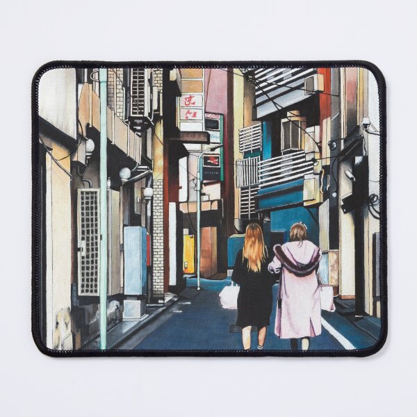 Item preview, Harajuku Tokyo Streetscape designed and sold by ErinNicholls.