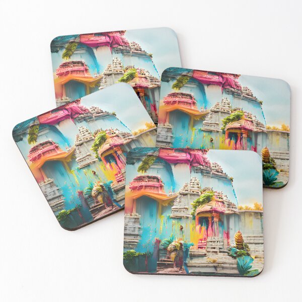 Item preview, Fantasy Hindu Temple Collection #17 by GizbarArts made with a.i. designed and sold by Ganzabara.