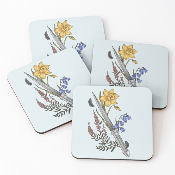 Item preview, Floral Angel Blade designed and sold by CarolinaGaitan.