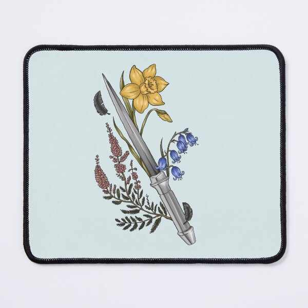 Item preview, Floral Angel Blade designed and sold by CarolinaGaitan.