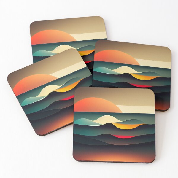 Item preview, Coloured Waves Pattern - 10 designed and sold by MrVPhotography.