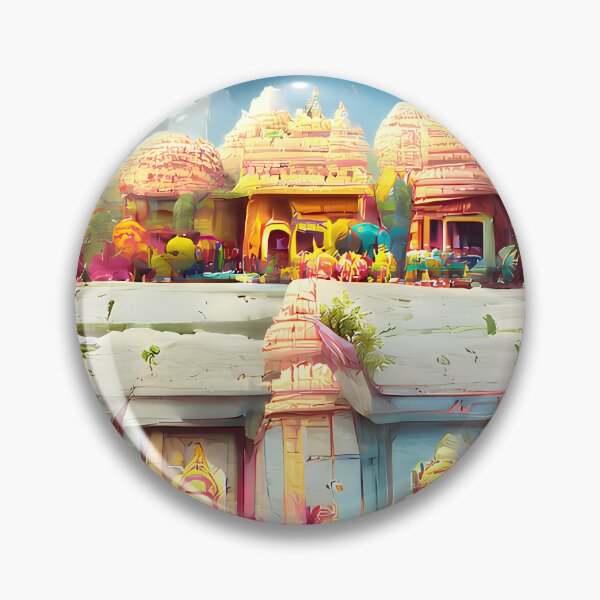 Item preview, Fantasy Hindu Temple Collection #13 by GizbarArts made with a.i. designed and sold by Ganzabara.