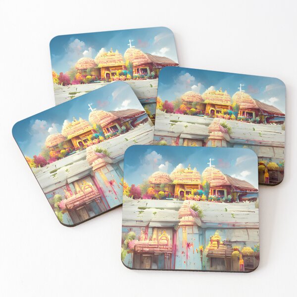 Item preview, Fantasy Hindu Temple Collection #13 by GizbarArts made with a.i. designed and sold by Ganzabara.