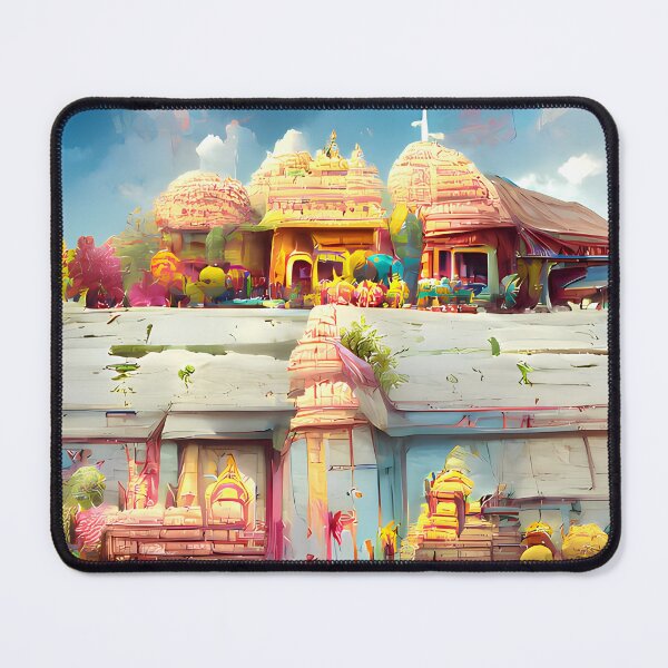 Item preview, Fantasy Hindu Temple Collection #13 by GizbarArts made with a.i. designed and sold by Ganzabara.