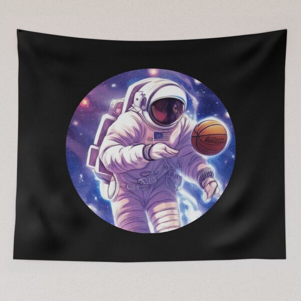 Item preview, astronaut play basketball  designed and sold by Ahmed Graphic .