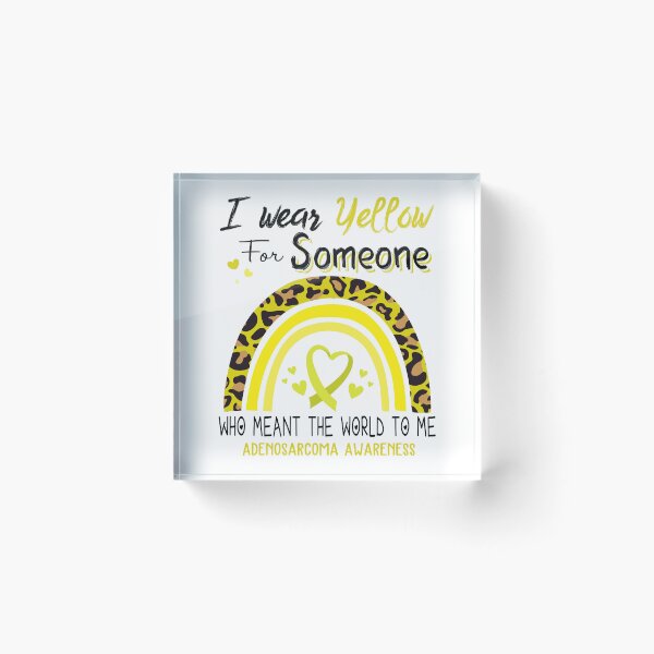Item preview, Adenosarcoma Awareness I Wear Pink for Someone Who Meant The World To Me designed and sold by GennieShop.