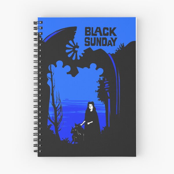 Item preview, Black and Blue Sunday designed and sold by honeyblack.