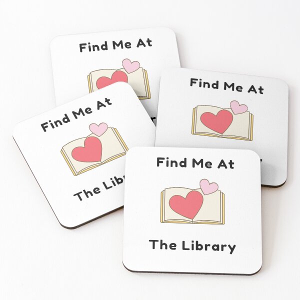 Item preview, Find Me At The Library - Funny and Cute quotes designed and sold by Designspot2020.