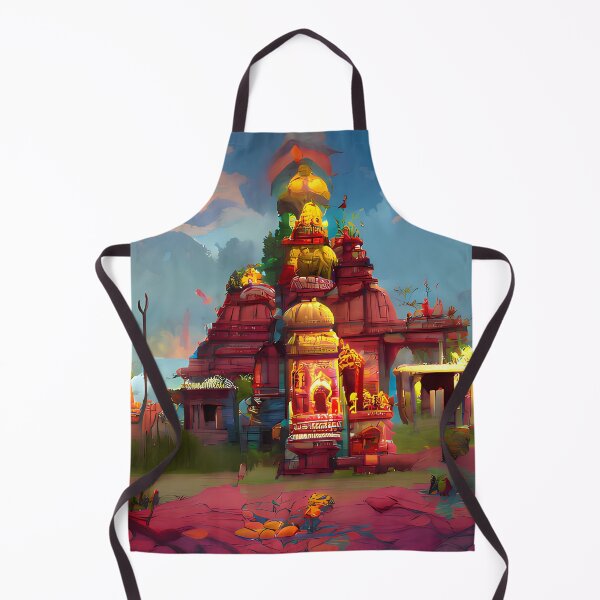 Item preview, Fantasy Hindu Temple Collection #1 by GizbarArts made with a.i. designed and sold by Ganzabara.