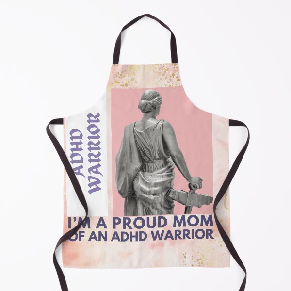 Item preview, ADHD Warrior | Proud Mom designed and sold by BuraxisQuotes.