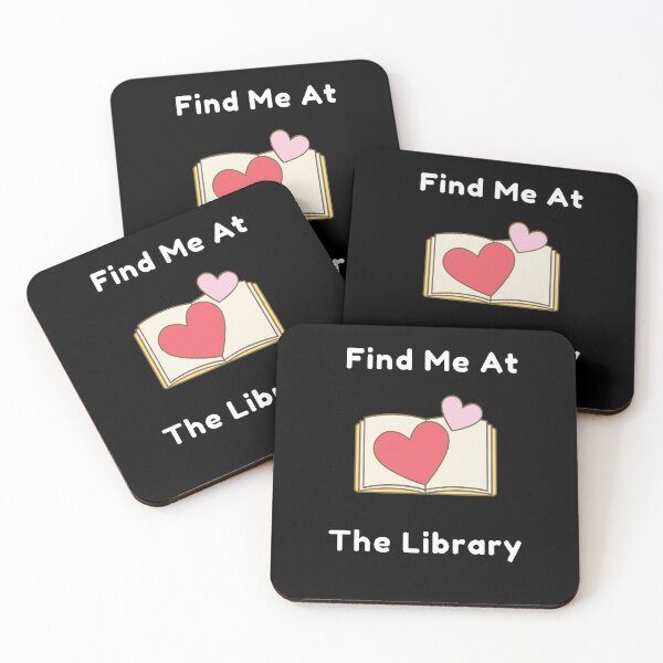 Item preview, Find Me At The Library - Funny and Cute quotes designed and sold by Designspot2020.