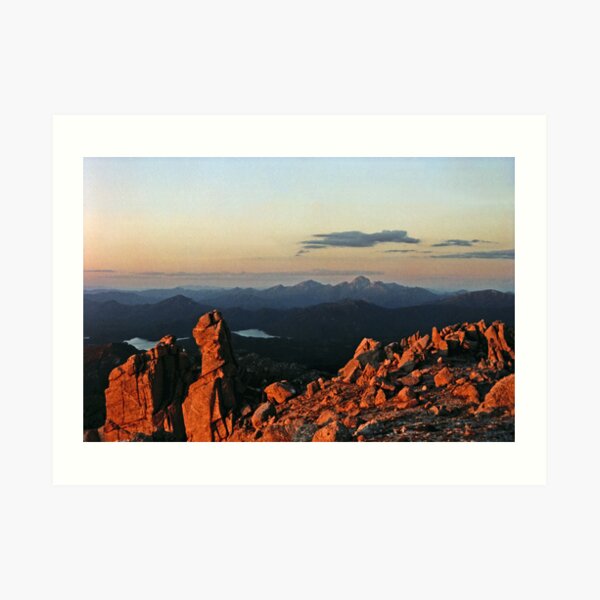 FRENCHMANS CAP FROM MOUNT OWEN. Art Print
