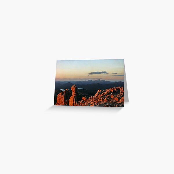 FRENCHMANS CAP FROM MOUNT OWEN. Greeting Card