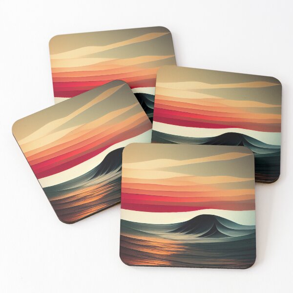 Item preview, Coloured Waves Pattern - 11 designed and sold by MrVPhotography.