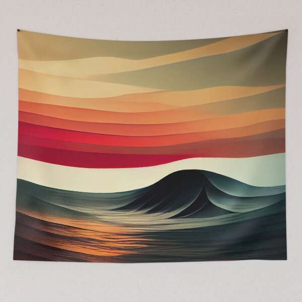 Item preview, Coloured Waves Pattern - 11 designed and sold by MrVPhotography.