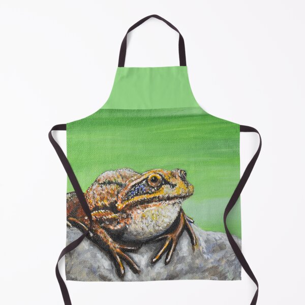 Item preview, Frog on a Rock painting designed and sold by Art by Kirsten Sneath.