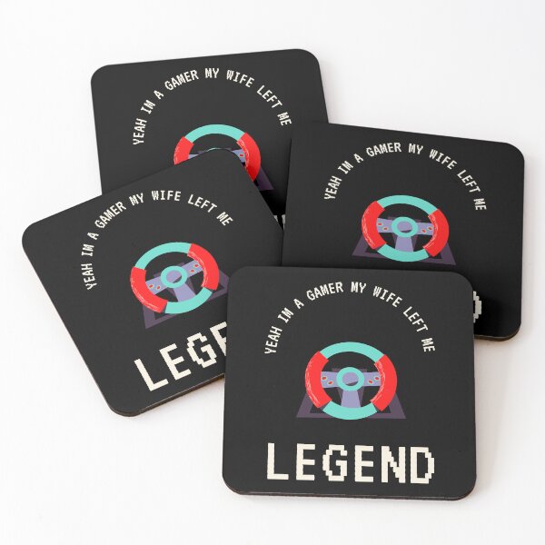 Item preview,  Yeah Im A Gamer My Wife Left Me designed and sold by artetotal.