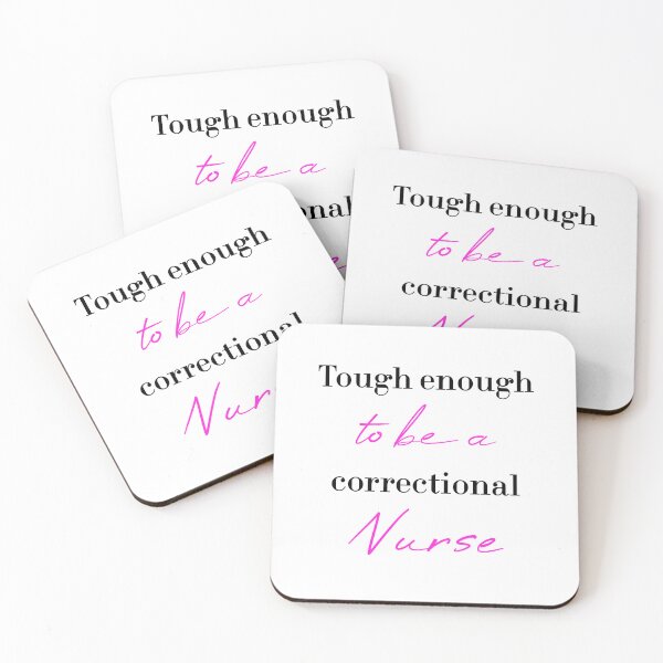 Item preview, Tough enough to be a correctional nurse designed and sold by MUSThaveprint.