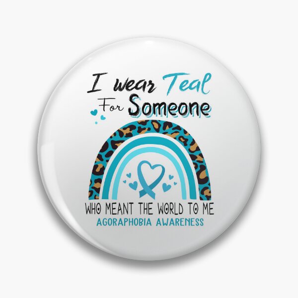 Item preview, Agoraphobia Awareness I Wear Pink for Someone Who Meant The World To Me designed and sold by GennieShop.