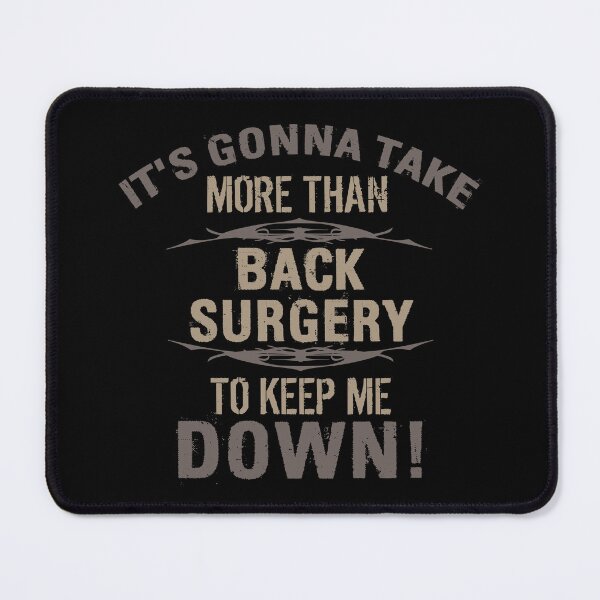 Item preview, Back Surgery Humor designed and sold by thepixelgarden.