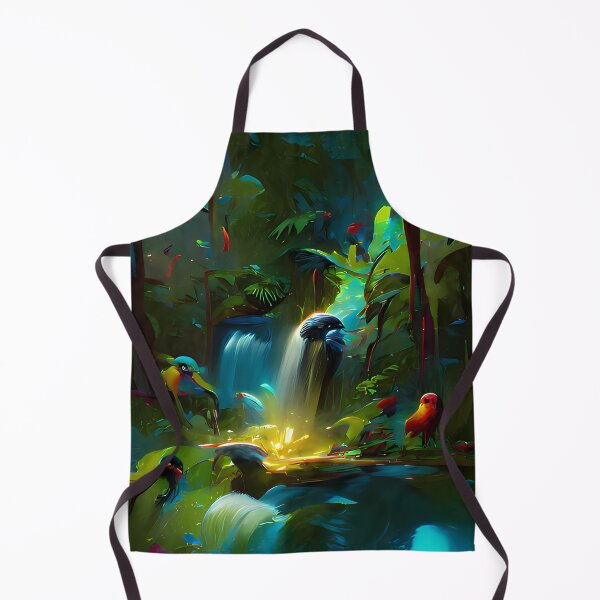 Item preview, Jungle Waterfall Collection #2 by GizbarArts made with a.i. designed and sold by Ganzabara.