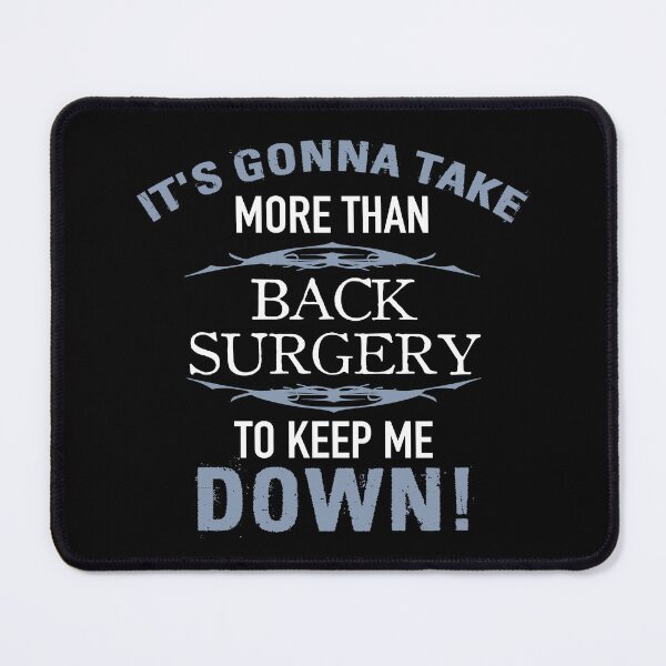 Item preview, Back Surgery Humor designed and sold by thepixelgarden.