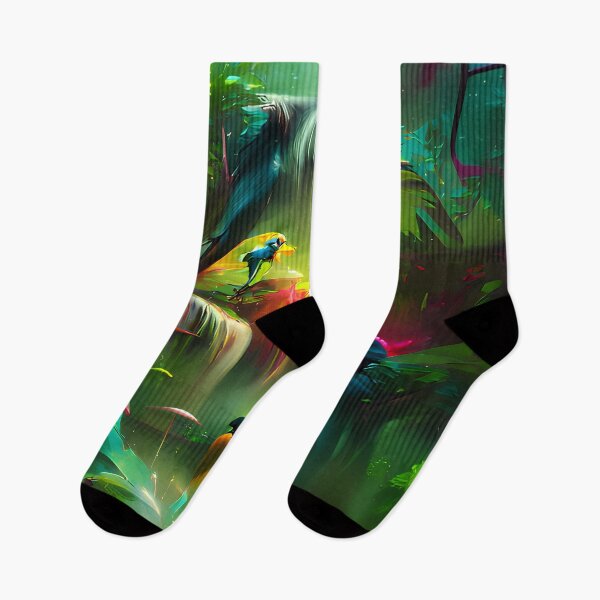 Item preview, Jungle Waterfall Collection #3 by GizbarArts made with a.i. designed and sold by Ganzabara.