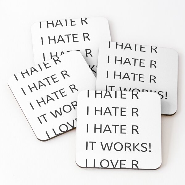 Item preview, I Hate Programming I Hate Programming I Hate Programming It Works I Love Programming (R Edition) designed and sold by Mohamed5Naser.