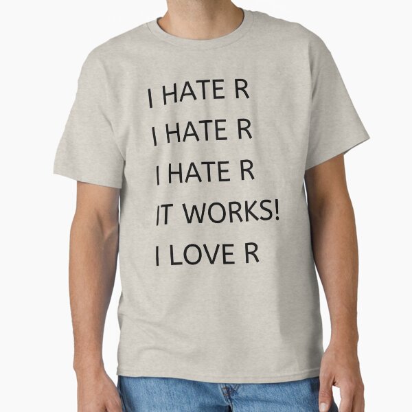 Item preview, I Hate Programming I Hate Programming I Hate Programming It Works I Love Programming (R Edition) designed and sold by Mohamed5Naser.