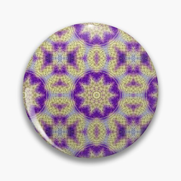 Item preview, Purple Yellow Celtic Weave designed and sold by bloomingvine.