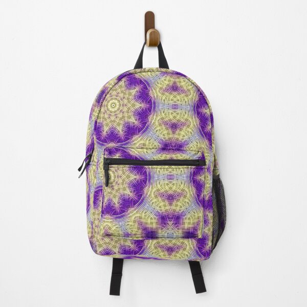 Item preview, Purple Yellow Celtic Weave designed and sold by bloomingvine.
