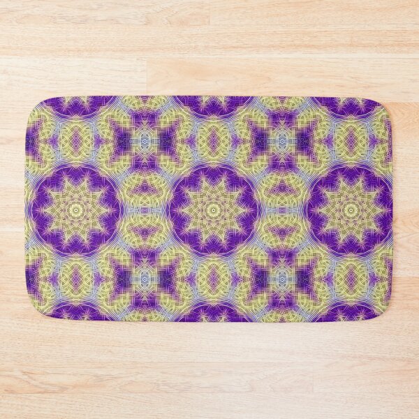 Item preview, Purple Yellow Celtic Weave designed and sold by bloomingvine.