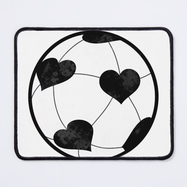 Item preview, Football ball with hearts designed and sold by alx-san.