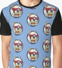 Samurai Pizza Cats Graphic T-Shirt