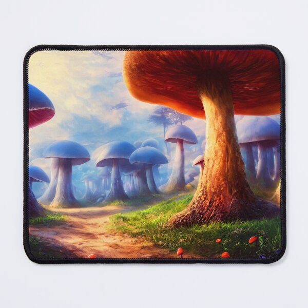 Item preview, Magic Mushroom Forest | Poster & Puzzle Design designed and sold by Artobot.