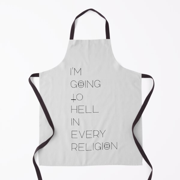 Item preview, I'm  Going to  Hell in  every  religion  designed and sold by mensijazavcevic.