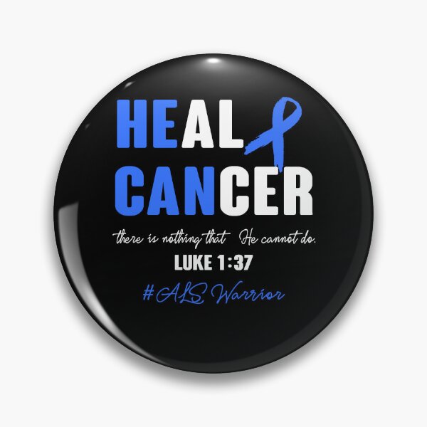 Item preview, ALS Awareness - Heal Cancer - Support ALS Warrior Gifts designed and sold by ElizabethS809.
