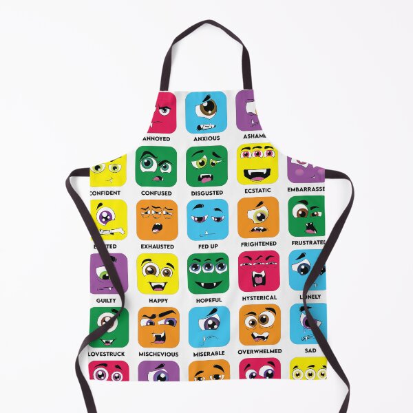 Item preview, Halloween | Monster Mood Chart | Supercute designed and sold by Pemberley-Tees.