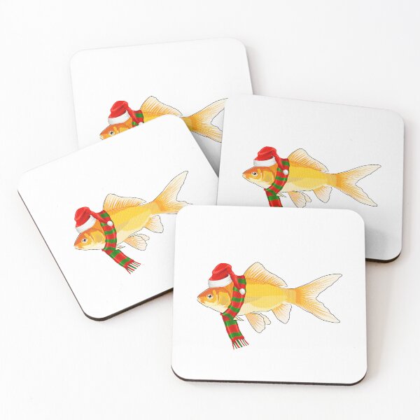 Item preview, Fish Merry Christmas Ornament Goldfish Ugly Xmas designed and sold by ShakitaMa.