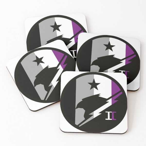 Item preview, Halo Asexual Pride Fireteam Logo designed and sold by TwilightMarket.