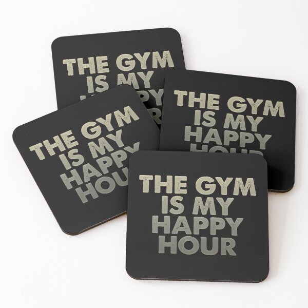 Item preview, The Gym Is My Happy Hour designed and sold by franktact.