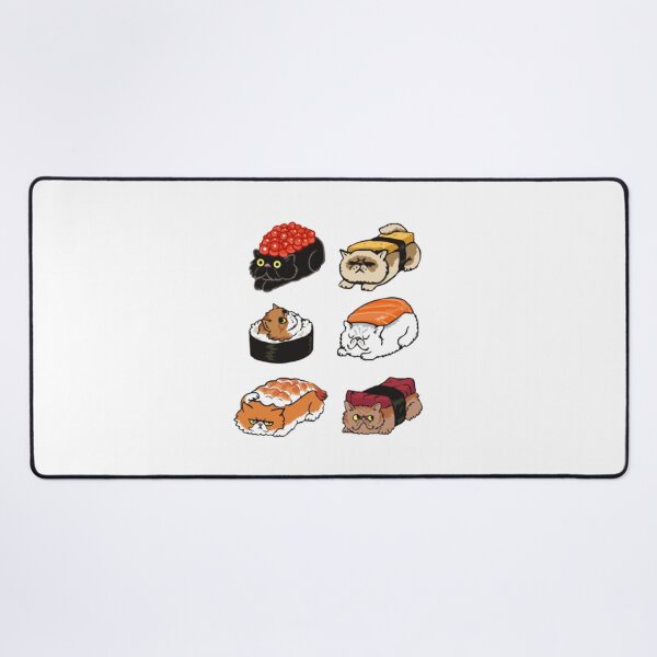 Item preview, Kawaii Cute Cats Sushi Otaku Japonais designed and sold by Stevenobinsun.