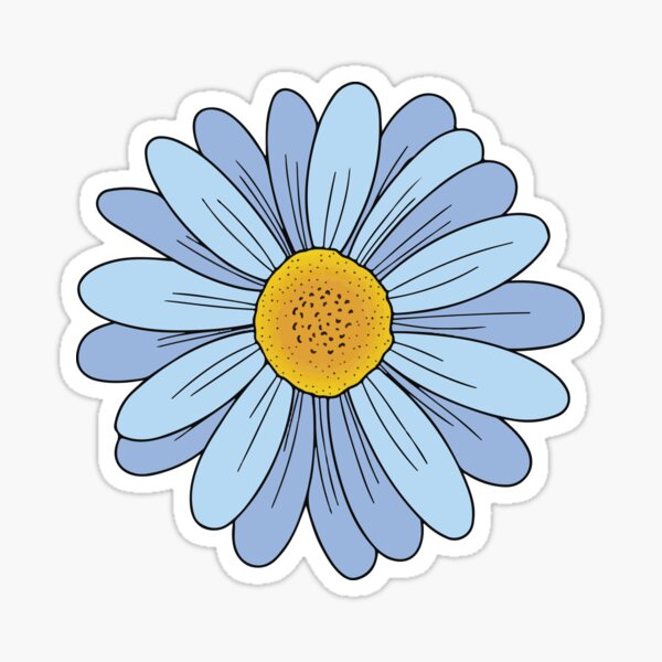 Cute Daisy Flower - Daisy Flower - Sticker