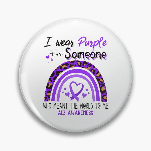 Item preview, ALZ Awareness I Wear Pink for Someone Who Meant The World To Me designed and sold by GennieShop.