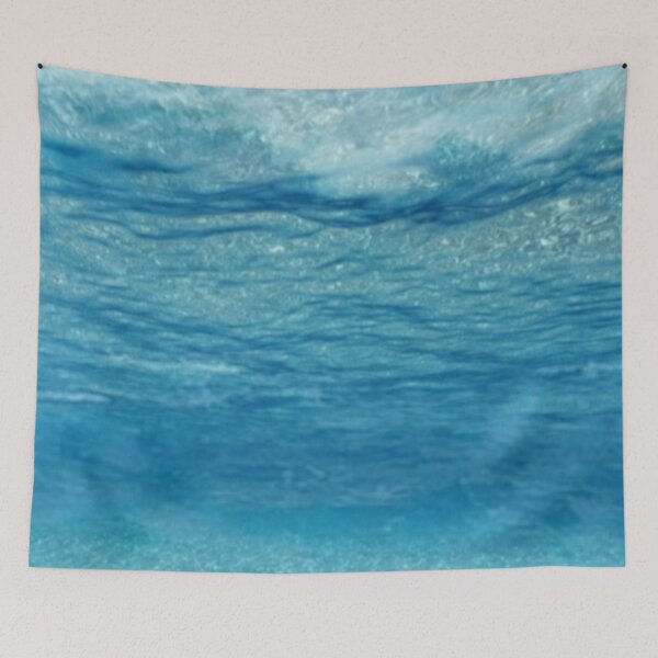 Item preview, Crystal clear Blue wave beach water  designed and sold by Durgaa D.
