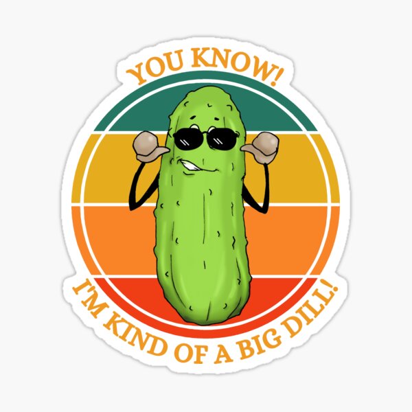 Pickle Sticker Pack Pickle Vinyl Stickers Funny Pickle Quote Decals Pickle  Gifts Waterproof Food Laptop Stickers Cute Pickle Puns 