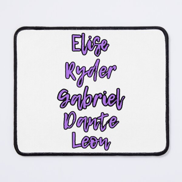 Item preview, Ruthless Boys of the Zodiac- Character List: Elise, Ryder, Gabriel, Dante, Leon designed and sold by MrsWhite518.