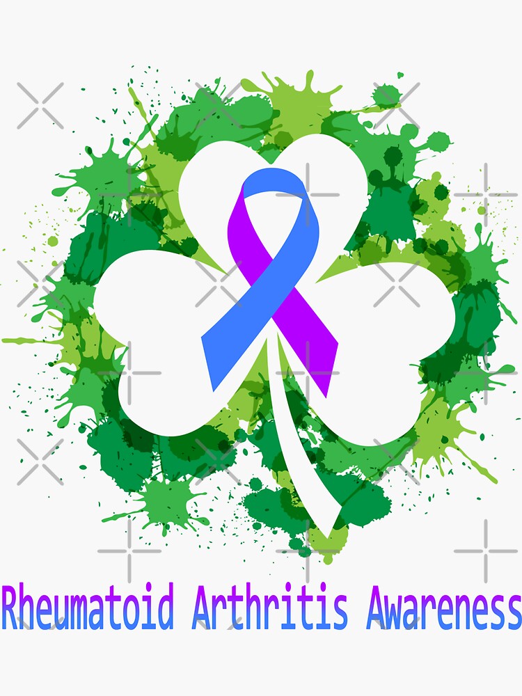 Faith Hope Love Rheumatoid Arthritis Awareness Support Rheumatoid Arthritis  Warrior Gifts - Rheumatoid Arthritis Awareness - Pin