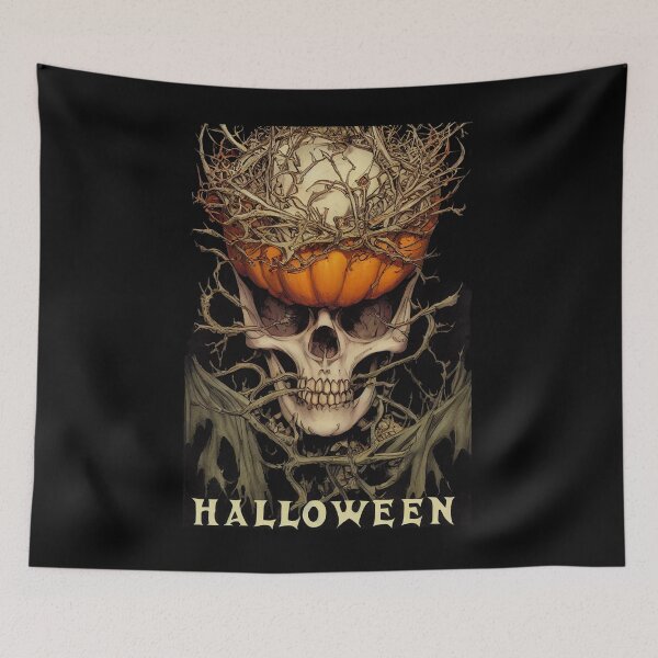 Item preview, the pumpkin king-Halloween Skeleton-Skull Halloween designed and sold by hassendz.